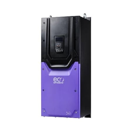 Invertek Drives 55 kW 75 HP, 110 A; Size 6, IP55;IV: Three Phase, 380-480 V;OV: Three Phase, 380-480 V ODV-3-641100-3F1N-TN